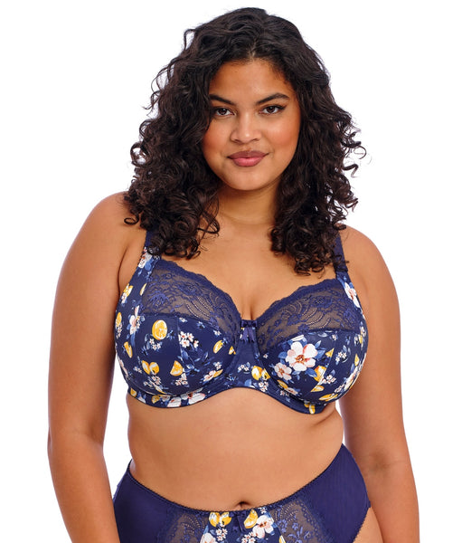 Reggiseno Elomi Morgan Con Ferretto E Fascia Elasticizzata – Taglie Forti, Colore Sahara, 36F, Pizzo Elasticizzato, 50% Poliestere 28% Nylon 22% Elastan - 4