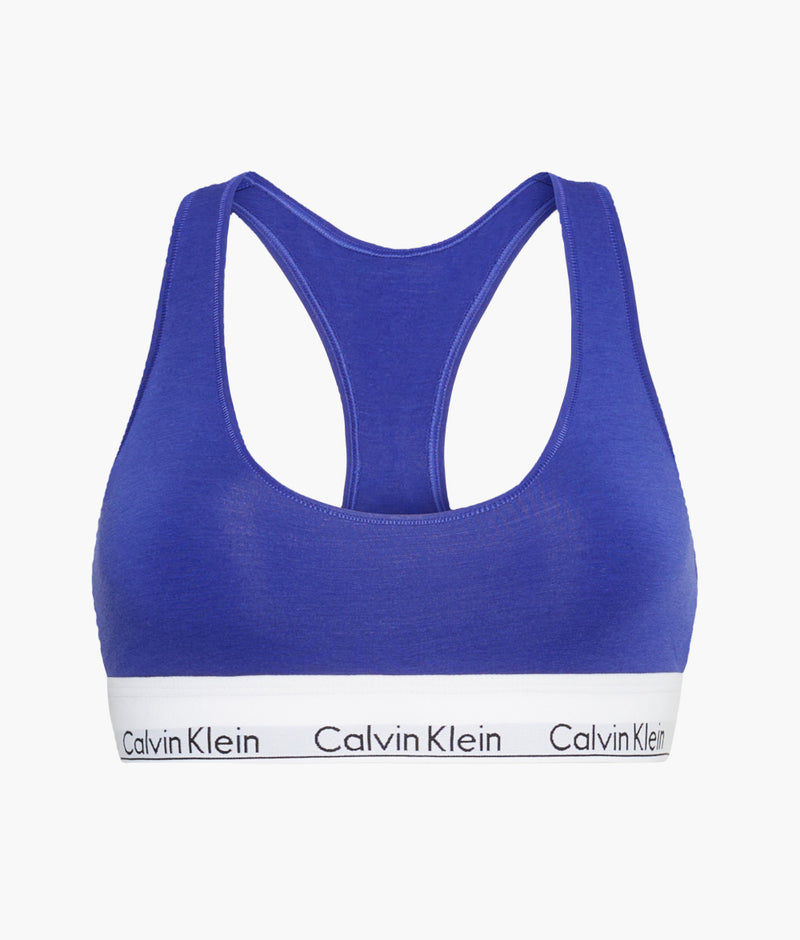 Calvin Klein Unlined Bralette in Spectrum Blue