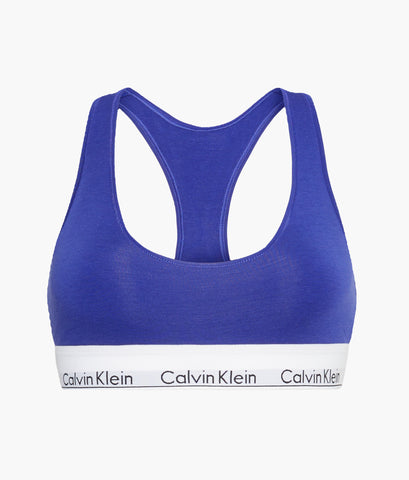 Calvin Klein Unlined Bralette in Spectrum Blue – Mish