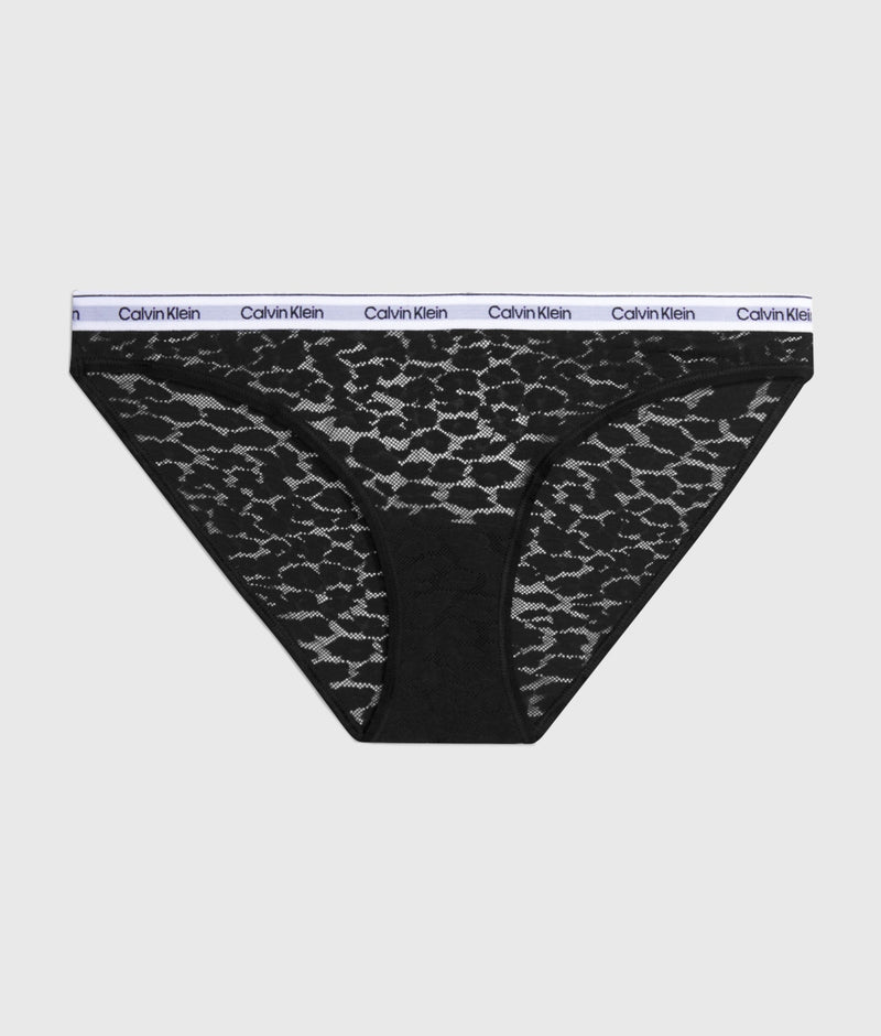 Calvin Klein Modern Bikini Brief in Black Leopard