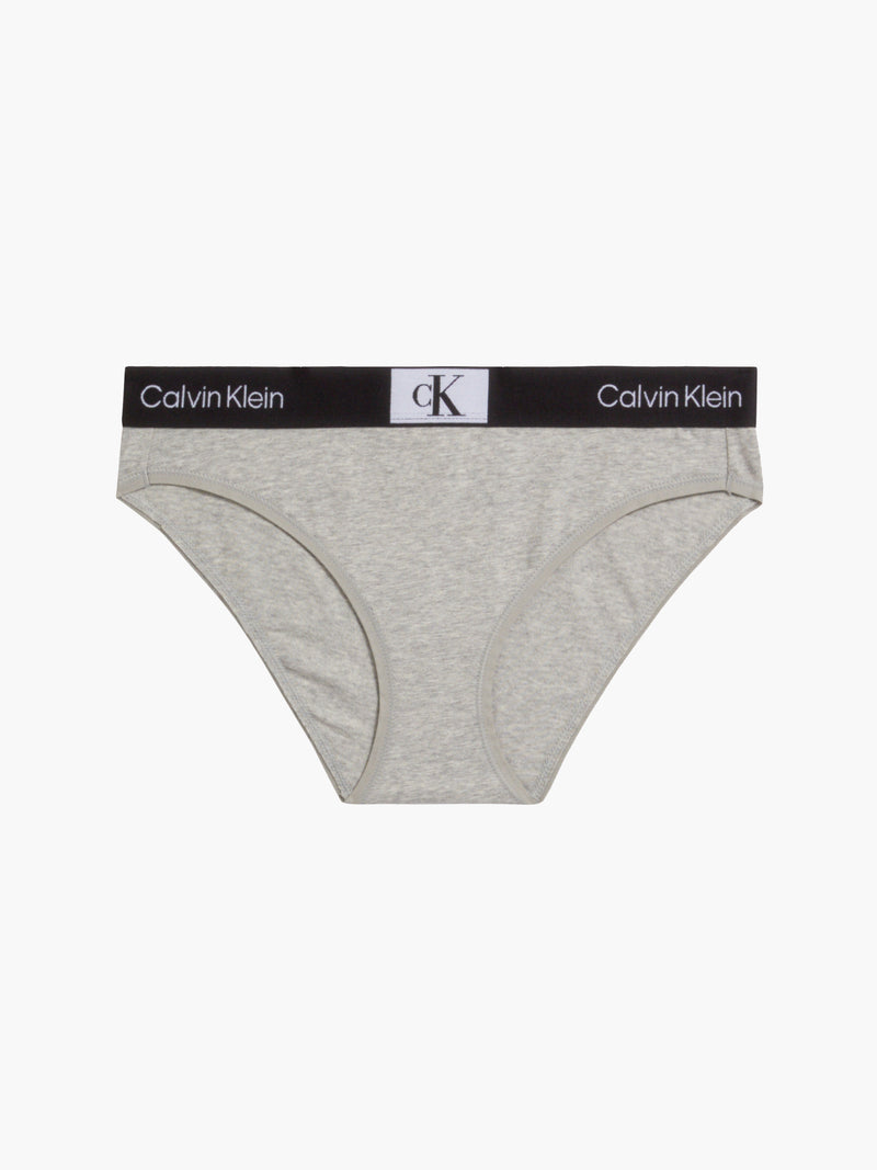 Calvin Klein Modern Bikini Style Brief In Grey Heather
