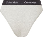 Calvin Klein Modern High Waisted Brazilian In Grey Heather
