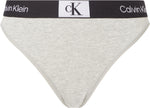 Calvin Klein Modern High Waisted Brazilian In Grey Heather