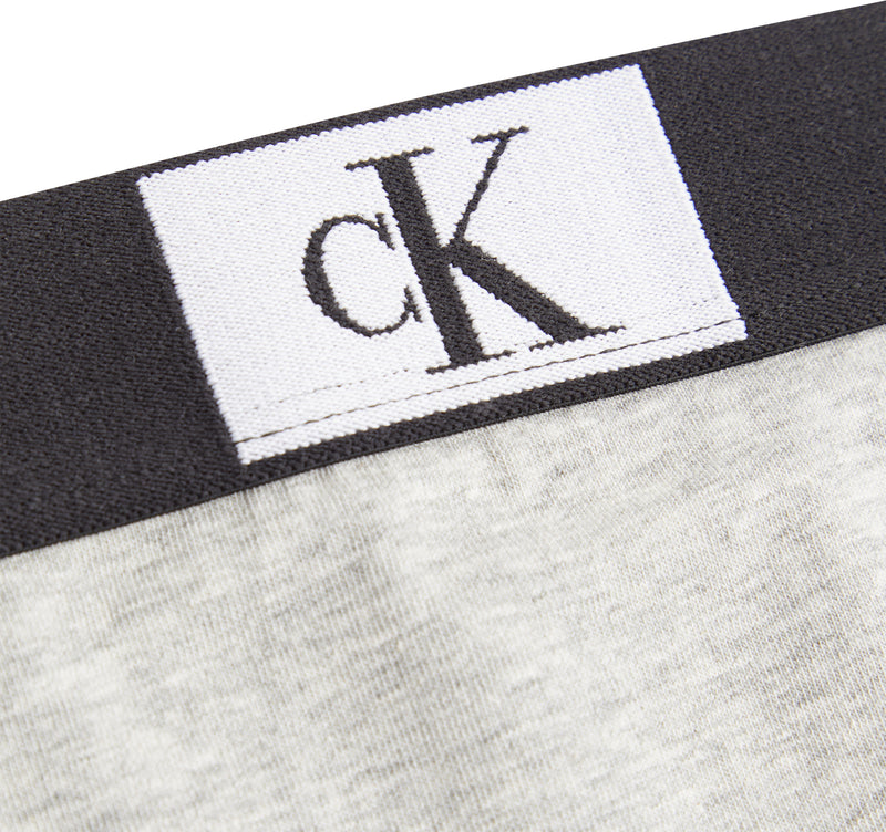 Calvin Klein Modern High Waisted Brazilian In Grey Heather