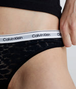 Calvin Klein Modern Bikini Brief in Black Leopard