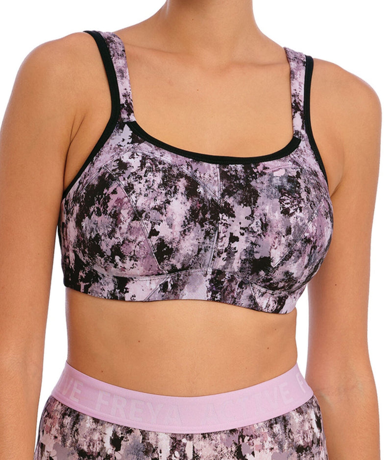 Freya High Octane Underwired Sports Bra in Purple Haze