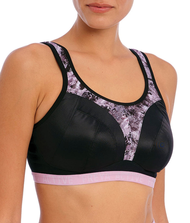 Freya Dynamic Non Wired Sports Bra in Purple Haze