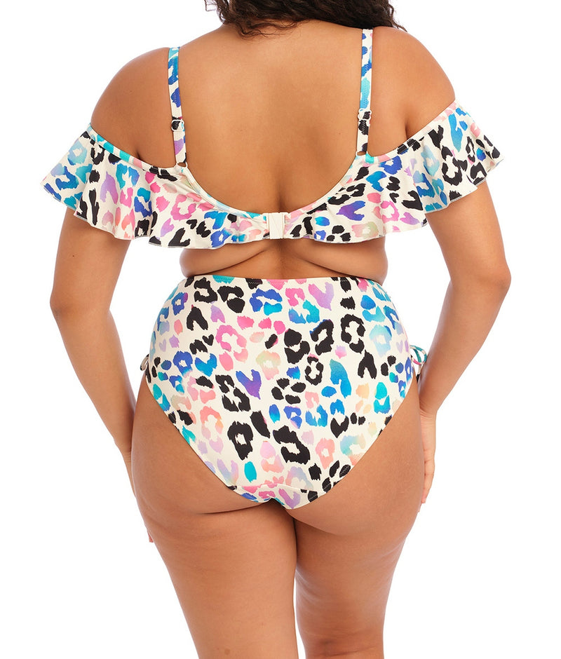 Elomi Party Bay Bardot Bikini Top in Multi