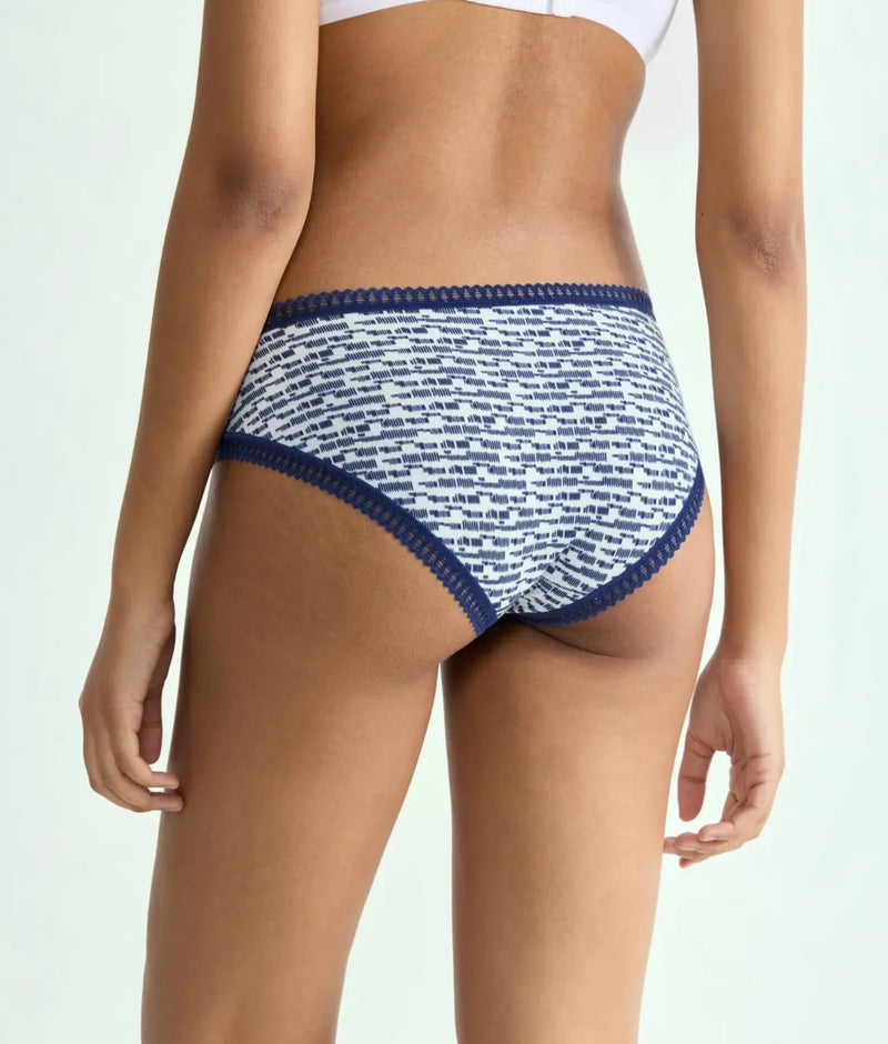 Sloggi GO Crush Hipster Brief 3 Pack in Blue Multi or Pink Multi