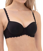 Mey Amorous Half Cup Spacer Bra in Black