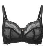 Gossard Superboost Lace Non Wired Bra in Black