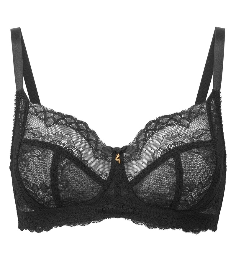 Gossard Superboost Lace Non Wired Bra in Black