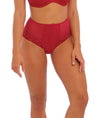 Fantasie Ana High Waisted Brief in Red