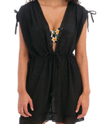 Freya Sunscape Tunic In Black