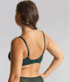 Allure Forest Green bra back
