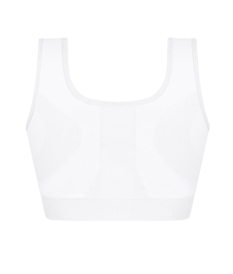 Amoena Pamela Seamless Post Surgery Bra in White