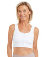 Amoena Pamela Seamless Post Surgery Bra in White