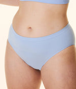 Bravado Seamless Panty in Hydrangea Blue front view