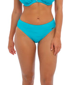 Fantasie Beach Waves Mid Rise Bikini Brief In Bluebird