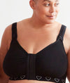 Cancer Research Mastectomy Post Surgery Bra in Black or White