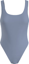 Calvin Klein One Piece Swimsuit In Blue Chime