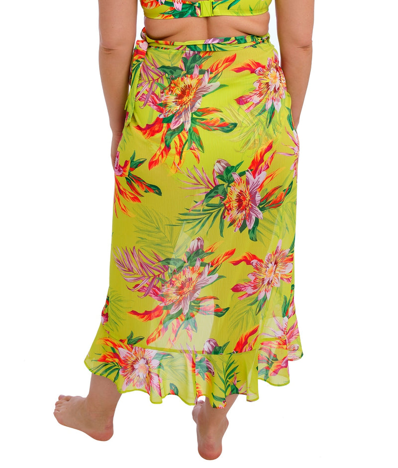 Fantasie Cala Macarella Sarong in Zest
