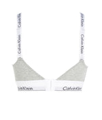 Calvin Klein Lightly Lined Bralette (Full Cup) in Grey Heather