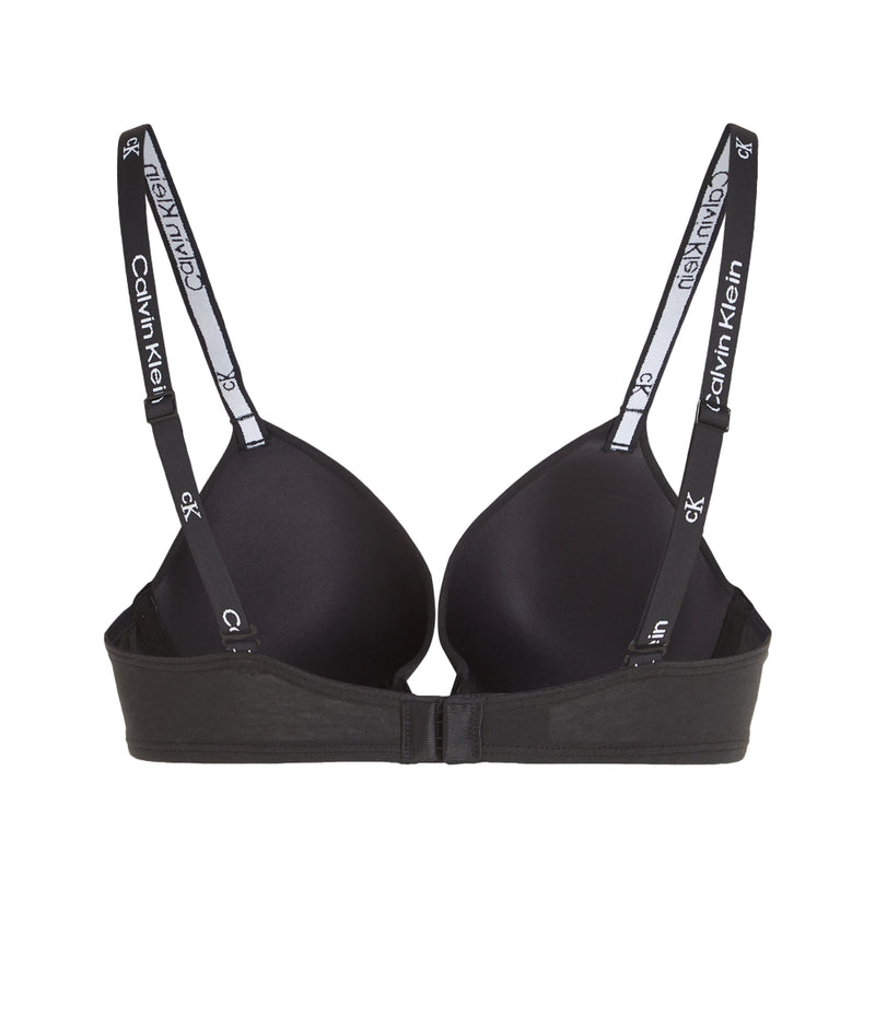 Calvin Klein Underwired Push Up Bra in Black