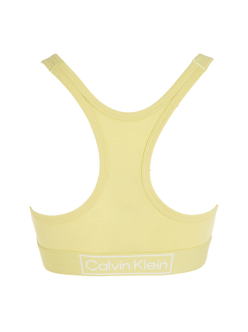 Calvin Klein Bralette In Celery Sprig