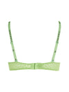 Calvin Klein Unlined Demi Bra In Fabulous Green