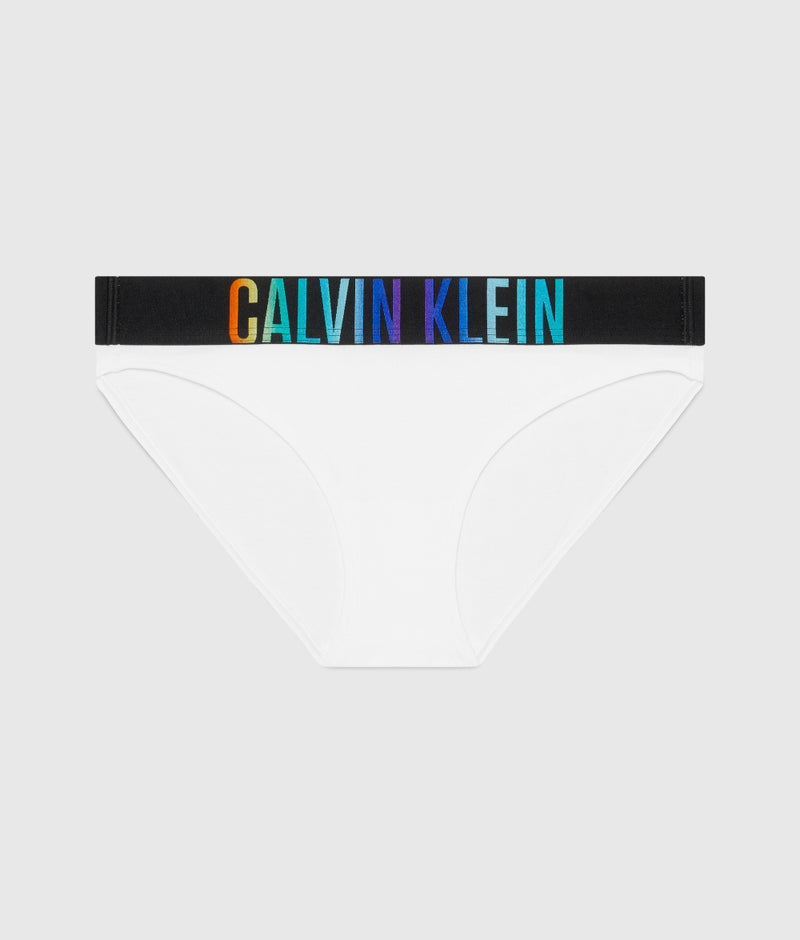 Calvin Klein Bikini Brief in White/Ombre Pride