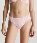 Calvin Klein Sheer Marquisette Bikini Brief in Nymph's Thigh