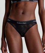 Calvin Klein Lace Bikini Brief In Black