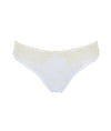 Cleo by Panache Blossom Brazilian Brief in White/Lemon