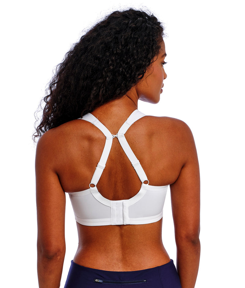 Freya Dynamic Non Wired Sports Bra in White