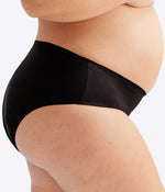 WUKA Drytech™ Incontinence Midi Brief in Black