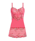Embrace Lace Chemise in Hot Pink/Multi