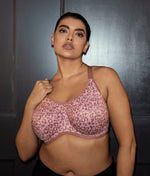 Elomi Energise Sports Bra in Dusky Leopard