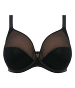 Elomi Kintai Underwired Banded Bra – Black