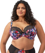 Elomi Lucie Plunge Bra in Cherry Blossom
