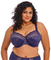 Elomi Morgan Stretch Banded Bra – Midnight front view