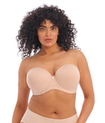 Elomi Smooth Moulded Strapless Bra In Sahara Beige