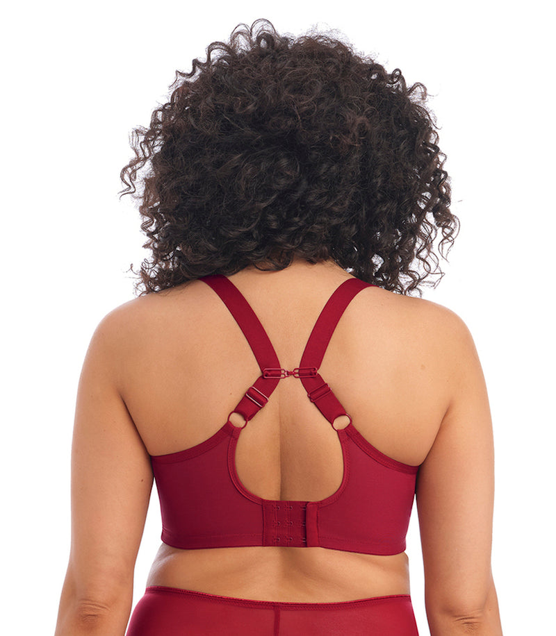 Elomi Matilda Plunge Bra in Crimson