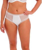 Fantasie Fusion Brief in White front view