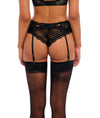 Freya Fatale Suspender in Black