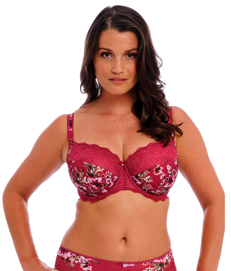 Fantasie Lucia Side Support Bra in Cherry