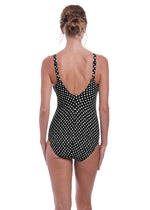 Fantasie Santa Monica Underwired Twist Front Swimsuit In Black