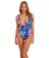 Fantasie Halkidiki Plunge Swimsuit in Ultramarine