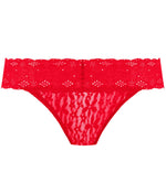 Wacoal Halo Lace Bikini Brief in Equestrian Red