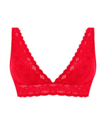 Wacoal Halo Lace Soft Cup Bra in Equestrian Red